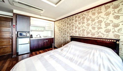 Standard Double Room, Kitchenette, City View