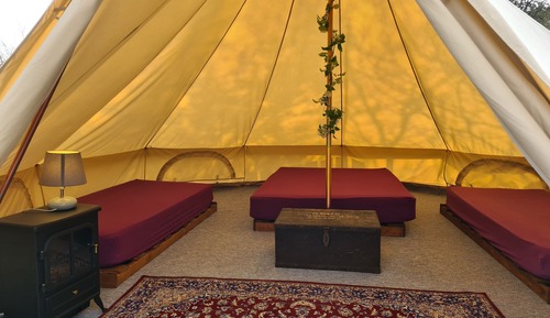Family Tent, Garden Area
