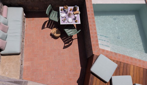 Standard Double Room, 1 King Bed, Private Pool, Sea View