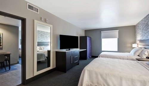 Suite, 2 Queen Beds, Accessible (Mobility & Hearing)