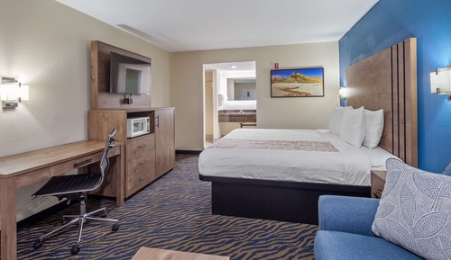 Standard Room, 1 King Bed, Non Smoking, Refrigerator & Microwave (with Sofabed)