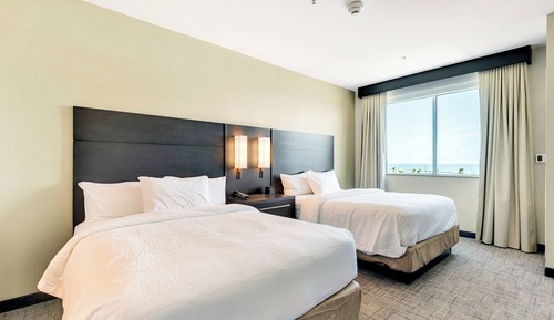 Studio, 2 Queen Beds, Bay View (Hearing Accessible)