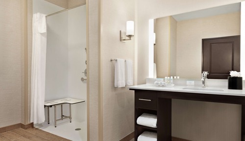 Suite, 1 King Bed, Accessible (Roll-In Shower)
