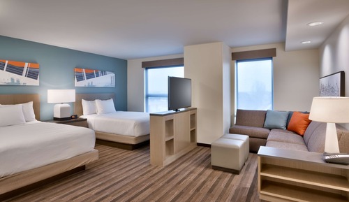 Studio Suite, Accessible, Bathtub (2 Queenbed & 1 Sofabed)