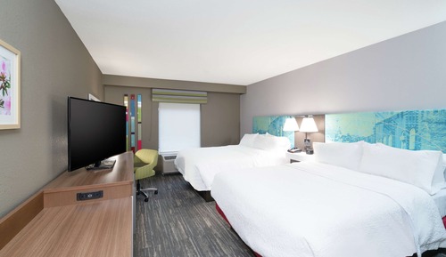 Room, 2 Queen Beds, Refrigerator