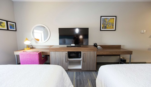 Room, 2 Queen Beds, Refrigerator & Microwave