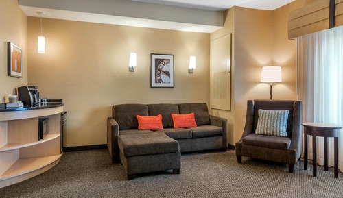 Suite, 1 King Bed with Sofa bed, Accessible, Non Smoking