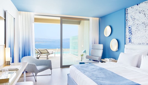 Double Room, Sea View (Shared Pool)