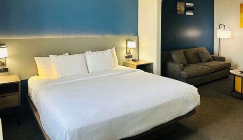 Suite, 1 King Bed, Accessible, Non Smoking