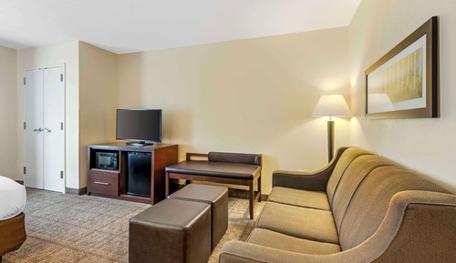 Suite, 1 King Bed with Sofa bed, Non Smoking