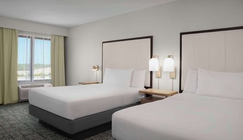 Studio, 2 Queen Beds, Accessible (Hearing)