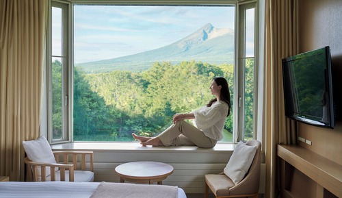 Non Smoking Komagatake Corner twin room include Wi-Fi