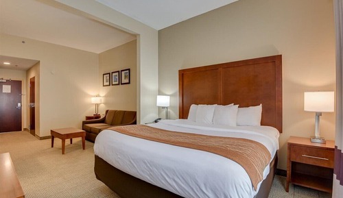Suite, 1 King Bed with Sofa bed, Non Smoking