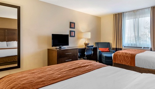 Standard Room, 2 Queen Beds, Non Smoking (Shower Only)