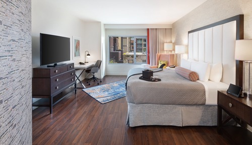 Room, 1 King Bed, Roll-in Shower (Mobility Accessible)