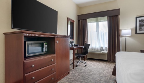 Standard Room, 1 King Bed, Accessible, Refrigerator & Microwave