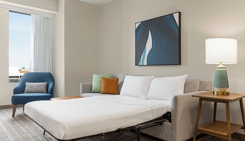 Studio Suite, 1 Queen Bed, Kitchen