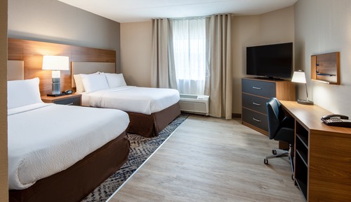 Studio Suite, 2 Double Beds, Accessible Bathtub (Communication, Mobility)