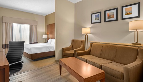Suite, 1 King Bed with Sofa bed, Accessible, Non Smoking