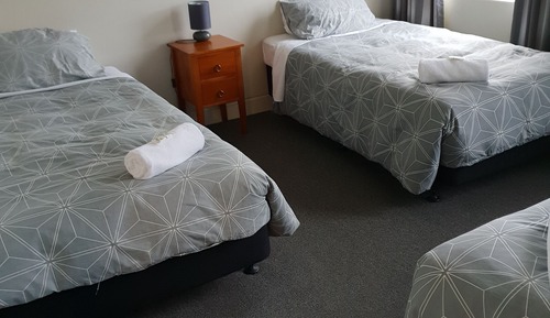 Family Room, Shared Bathroom