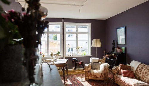 Basic Single Room, 1 Queen Bed, Shared Bathroom, Sea View