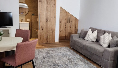 Studio, 1 Bedroom, Balcony, Mountain View (excl. 75€ cleaning fee)