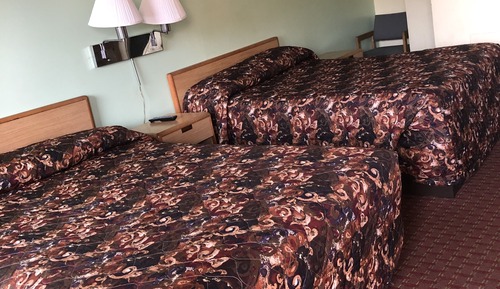 Basic Double Room, 2 Double Beds, Non Smoking