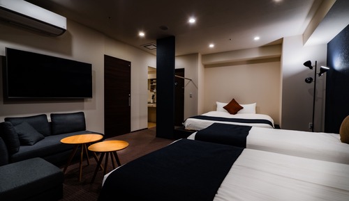 Exclusive Twin Room, 2 Queen Beds, Non Smoking, Hot Tub