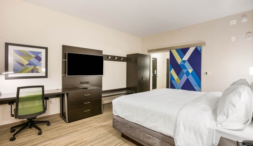 Suite, 1 King Bed with Sofa bed, Accessible (Mobility, Access Tub)