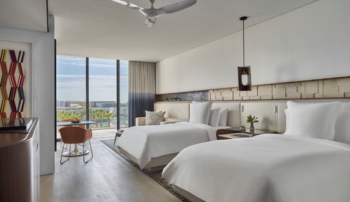 Partial Ocean View Plunge Pool RoomTwo Double Beds