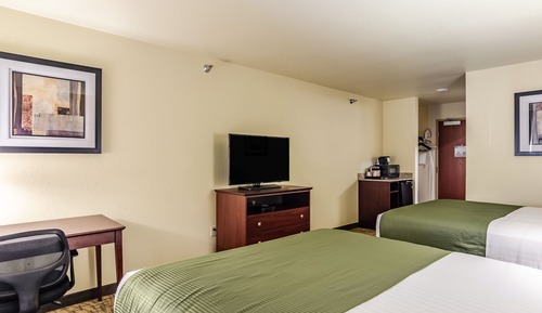 Room, 2 Queen Beds, Audible/Visual Adapted, Non Smoking