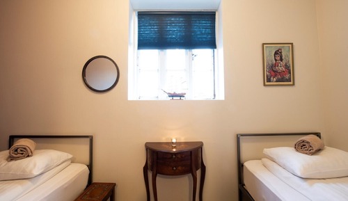Twin Room, 2 Twin Beds, Shared Bathroom, Ground Floor