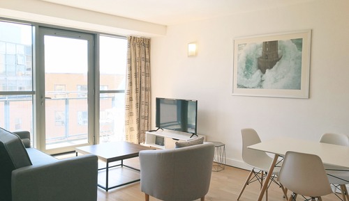 Comfort Apartment, 2 Double Beds, Garden View