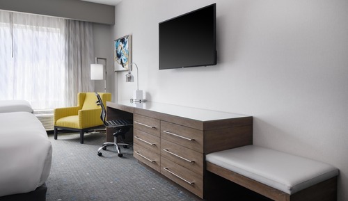 Standard Room, 2 Queen Beds, Non Smoking, Refrigerator & Microwave
