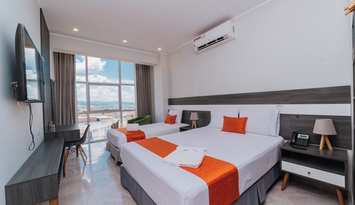 Panoramic Double or Twin Room, 1 Bedroom, Non Smoking, City View