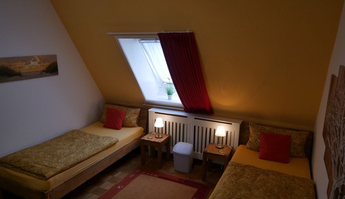 Twin Room, Shared Bathroom