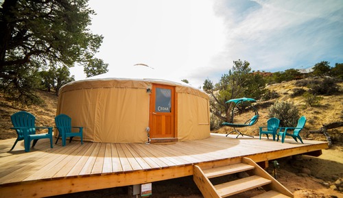 Cedar Yurt