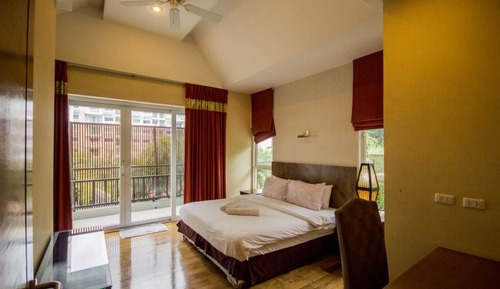 3 Bedroom Villa with Garden View