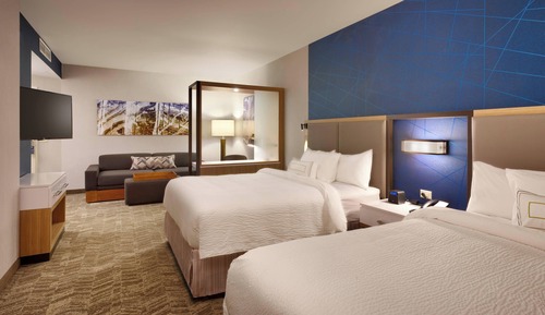 Studio, Multiple Beds (Mobility/Hearing Access, Roll-In Shwr)
