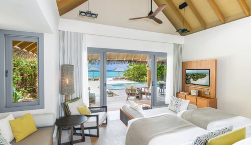 Two Bedroom Beach Pool Residence: 30% off Seaplane Transfers, 11 Jan to 19 Dec 2025 Stay