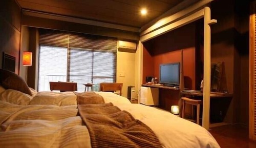 Deluxe Twin Room with Open Air Bath Under Roof 42sqm - Half Board