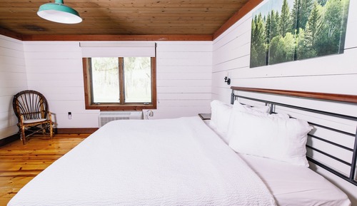 Lodge Room, 1 King Bed, Accessible, Forest View