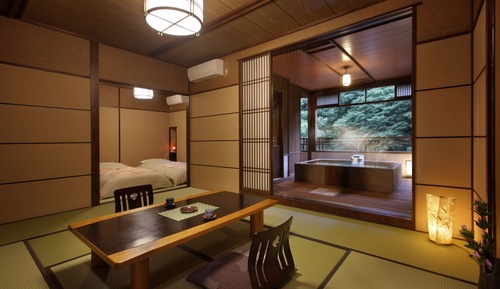 Japanese Style Suite with Open-Air Bath [Kizuna Suite]
