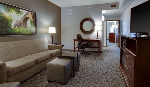 Suite, 1 King Bed with Sofa bed, Refrigerator & Microwave (2 rooms)