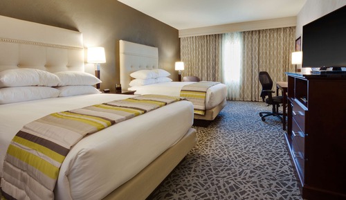 Deluxe Room, 2 Queen Beds, Refrigerator & Microwave (Upper Floor)