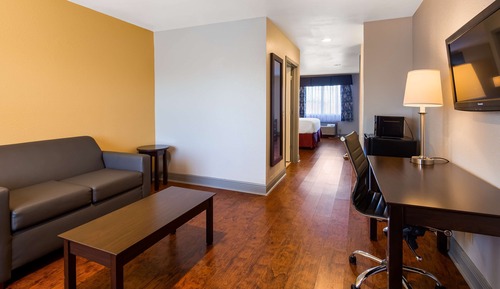 Suite, 1 King Bed, Non Smoking, Refrigerator & Microwave