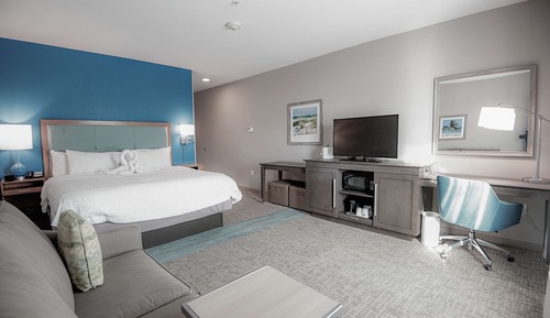 Room, 1 King Bed with Sofa bed, Non Smoking, Refrigerator & Microwave
