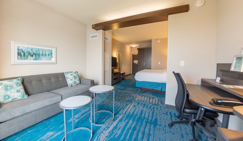 Suite, 1 King Bed with Sofa bed, Non Smoking