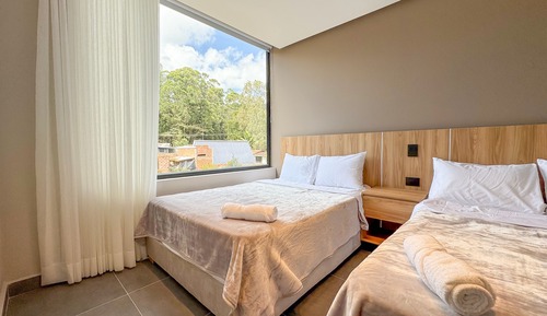 Luxury Apartment, Garden View