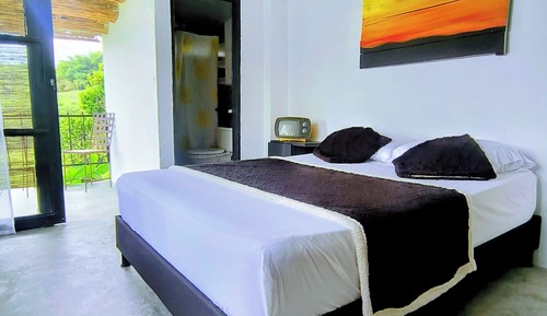 Comfort Double Room, Balcony, Hill View